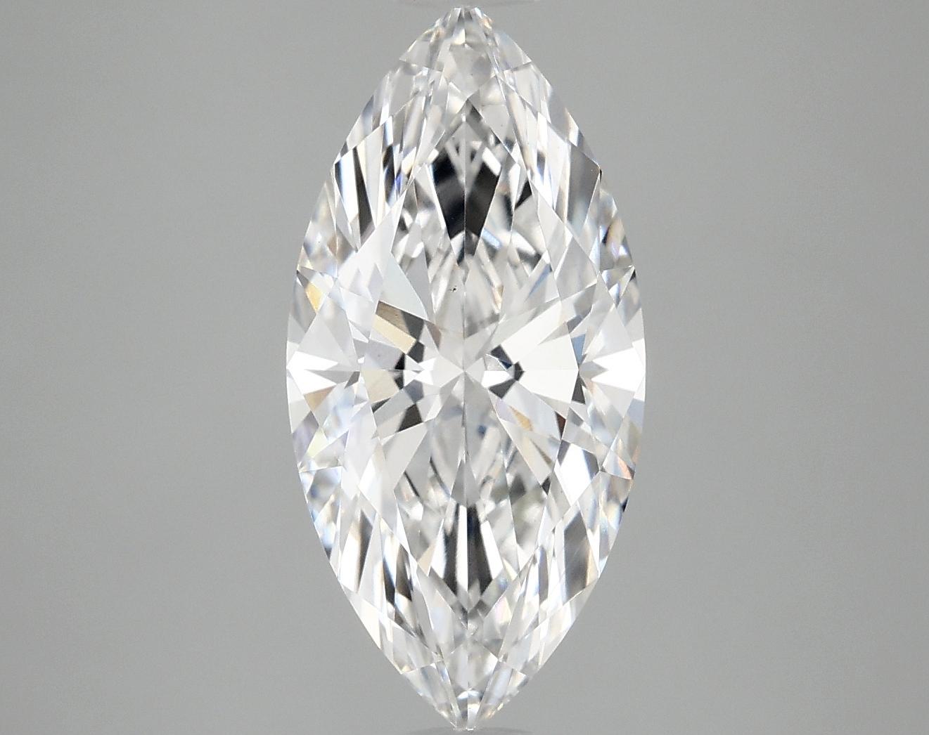 3.08 Carat Marquise Shaped Ideal Cut VS1 IGI Certified Lab Grown Diamond