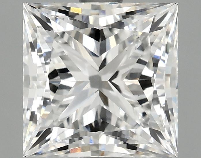 1.88 Carat Princess Shaped Ideal Cut VS1 IGI Certified Lab Grown Diamond
