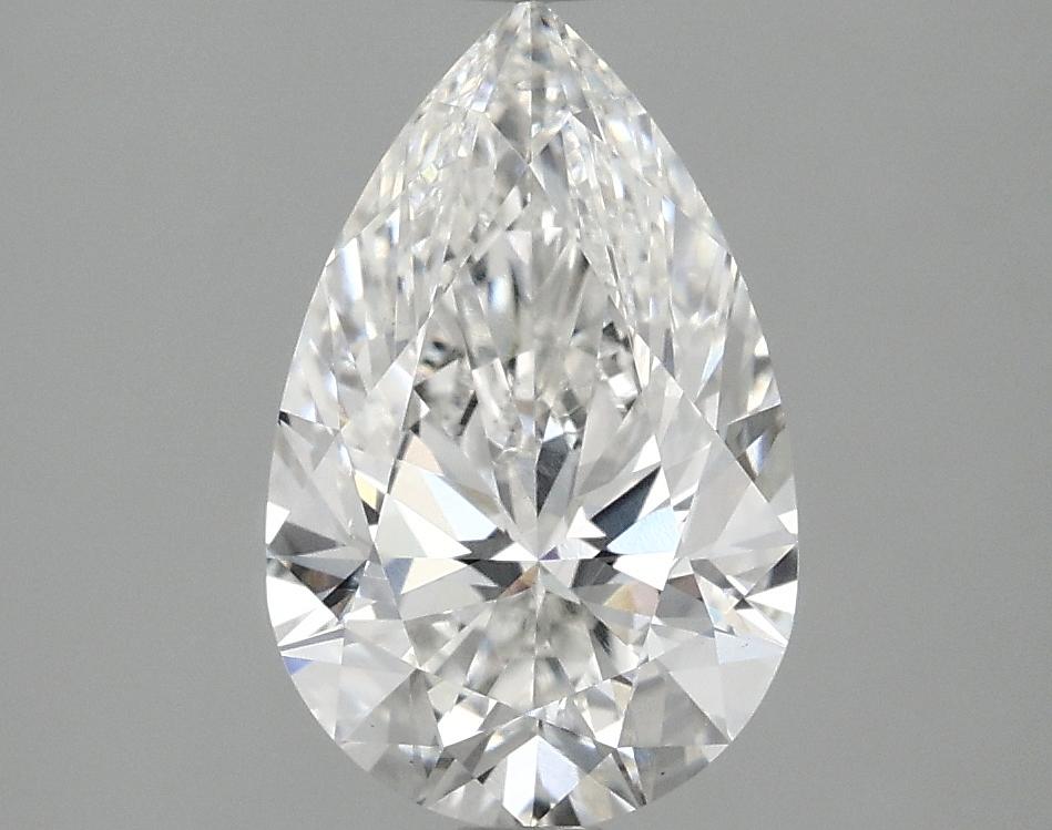 2.01 Carat Pear Shaped Ideal Cut VS1 IGI Certified Lab Grown Diamond