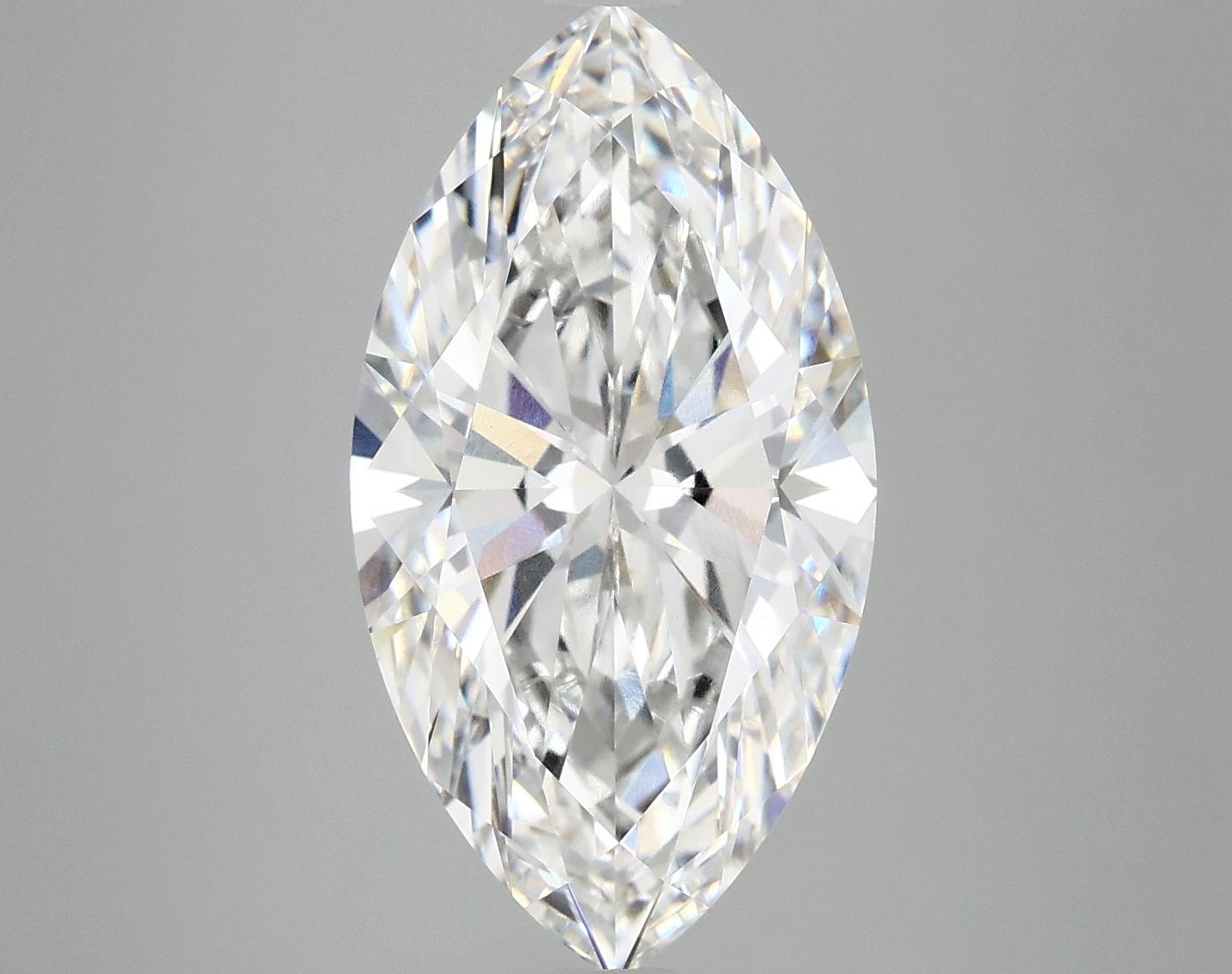 5.09 Carat Marquise Shaped Excellent Cut VS1 IGI Certified Lab Grown Diamond