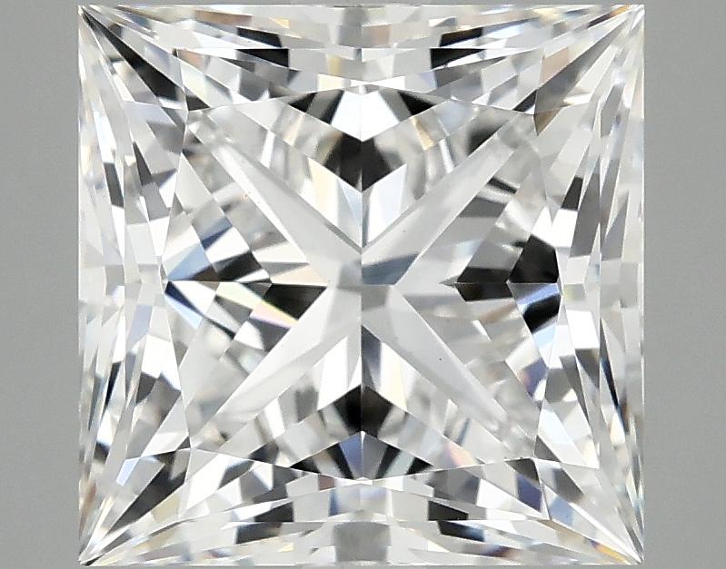 4.19 Carat Princess Shaped Ideal Cut VS1 IGI Certified Lab Grown Diamond