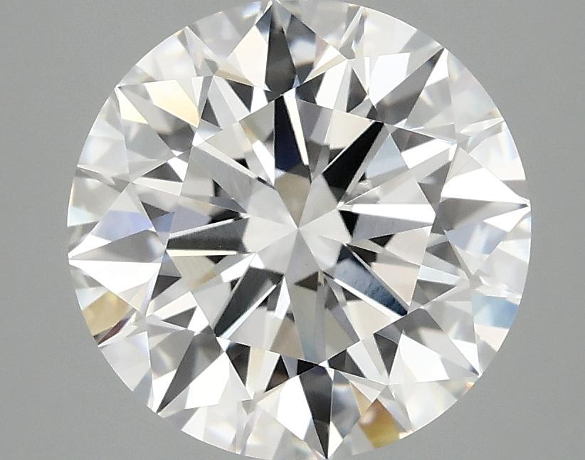 3.07 Carat Round Shaped Ideal Cut VVS2 IGI Certified Lab Grown Diamond