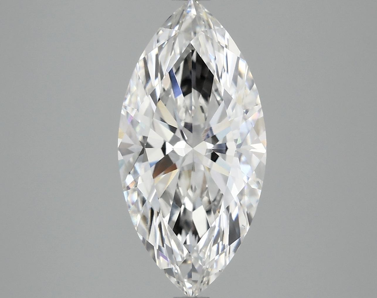 3.08 Carat Marquise Shaped Ideal Cut VS1 IGI Certified Lab Grown Diamond