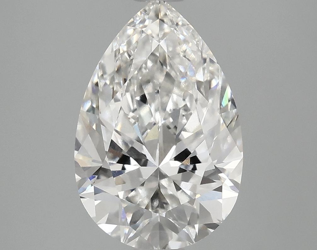3.02 Carat Pear Shaped Excellent Cut VVS2 IGI Certified Lab Grown Diamond