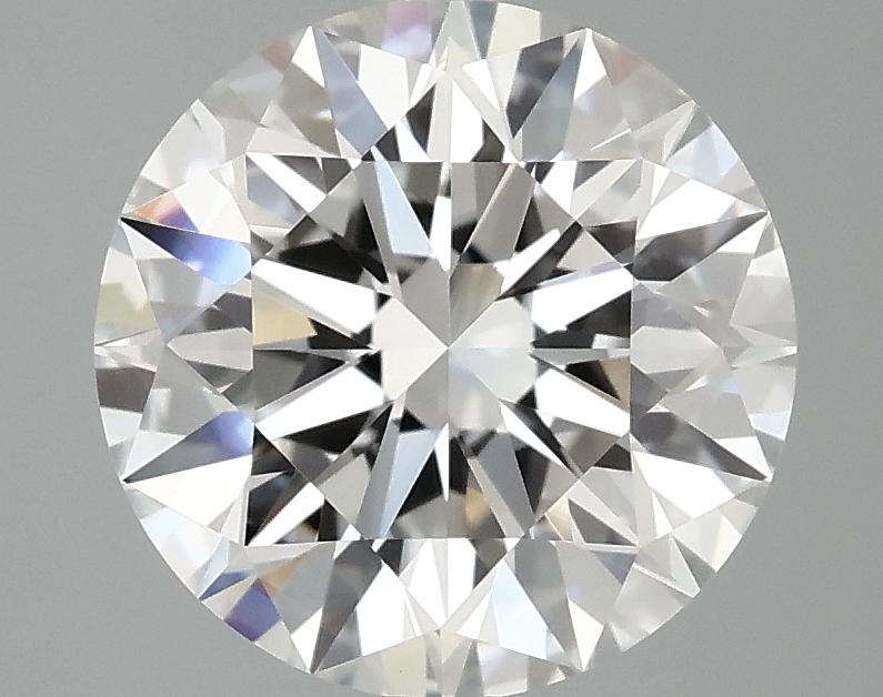 3.09 Carat Round Shaped Ideal Cut VVS2 IGI Certified Lab Grown Diamond