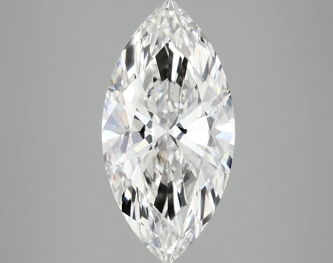 2.94 Carat Marquise Shaped Ideal Cut VS1 IGI Certified Lab Grown Diamond