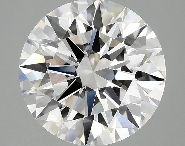 3.09 Carat Round Shaped Ideal Cut VVS2 IGI Certified Lab Grown Diamond