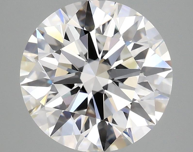 3.07 Carat Round Shaped Ideal Cut VVS2 IGI Certified Lab Grown Diamond