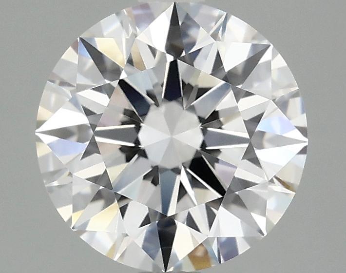 2.09 Carat Round Shaped Excellent Cut VVS2 IGI Certified Lab Grown Diamond