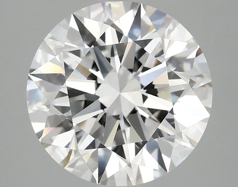 3.04 Carat Round Shaped Ideal Cut VVS2 IGI Certified Lab Grown Diamond