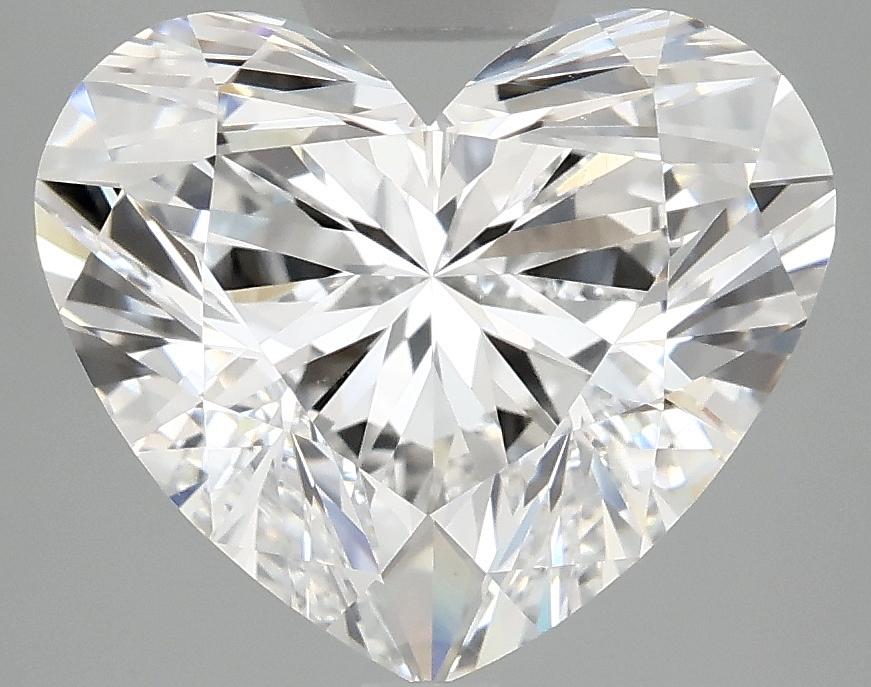 4.85 Carat Heart Shaped Excellent Cut VVS2 IGI Certified Lab Grown Diamond