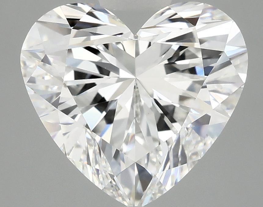 4.09 Carat Heart Shaped Ideal Cut VS1 IGI Certified Lab Grown Diamond