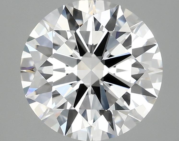 2.53 Carat Round Shaped Ideal Cut VVS2 IGI Certified Lab Grown Diamond