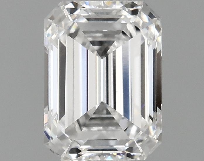 1.08 Carat Emerald Shaped Excellent Cut VVS2 IGI Certified Lab Grown Diamond