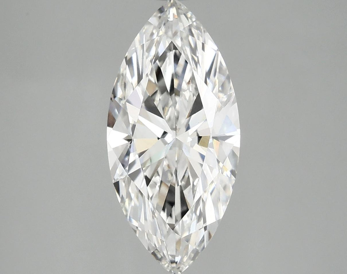 2.5 Carat Marquise Shaped Excellent Cut VS1 IGI Certified Lab Grown Diamond