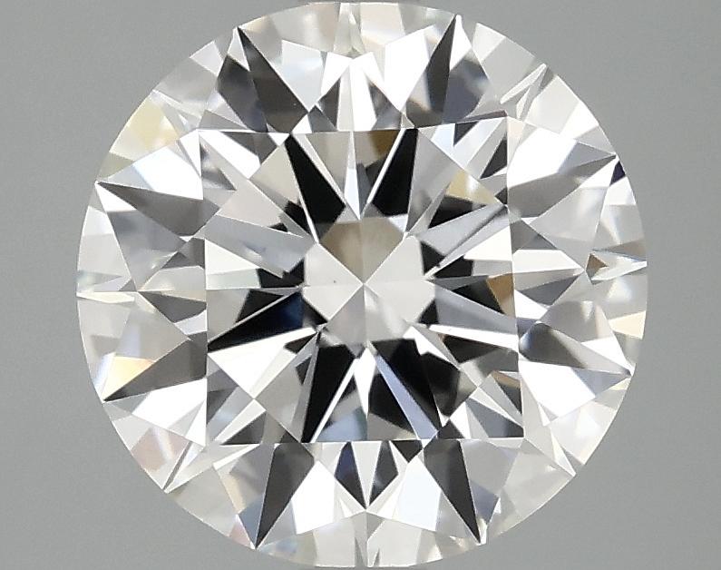3.09 Carat Round Shaped Ideal Cut VVS2 IGI Certified Lab Grown Diamond