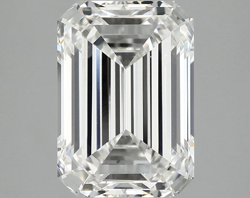 2.92 Carat Emerald Shaped Ideal Cut VS1 IGI Certified Lab Grown Diamond