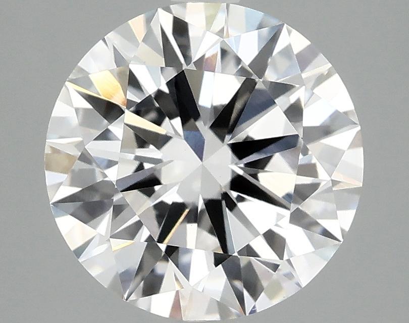 3.06 Carat Round Shaped Ideal Cut VVS2 IGI Certified Lab Grown Diamond