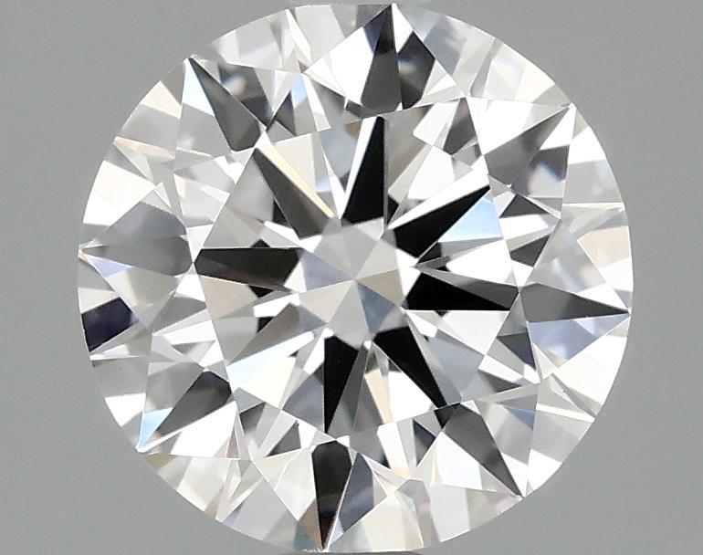 1.96 Carat Round Shaped Ideal Cut VVS2 IGI Certified Lab Grown Diamond