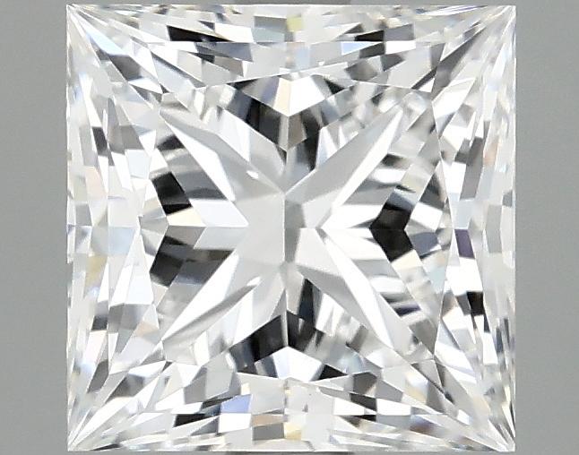 2.09 Carat Princess Shaped Ideal Cut VVS2 IGI Certified Lab Grown Diamond