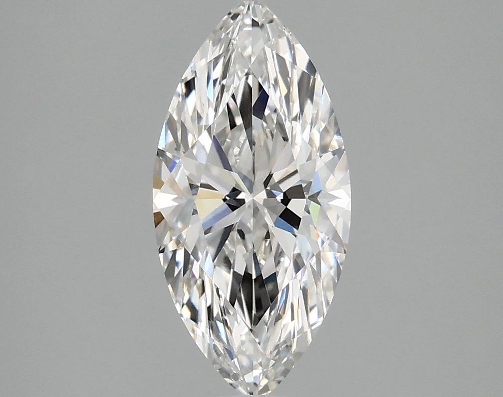 1.47 Carat Marquise Shaped Excellent Cut VVS2 IGI Certified Lab Grown Diamond