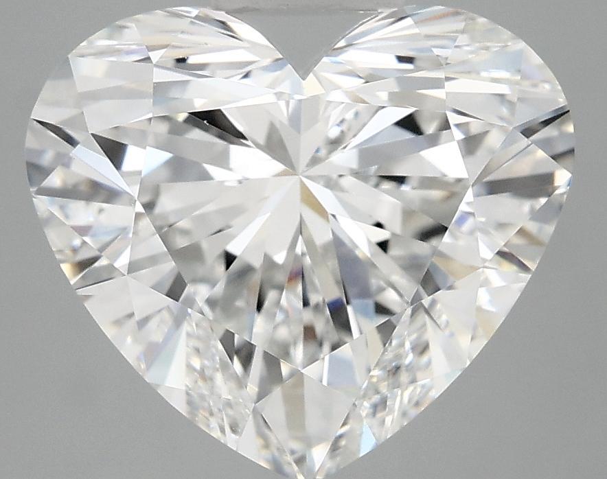 5.03 Carat Heart Shaped Ideal Cut VVS2 IGI Certified Lab Grown Diamond