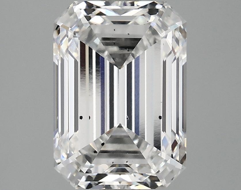 3.05 Carat Emerald Shaped Ideal Cut SI1 IGI Certified Lab Grown Diamond
