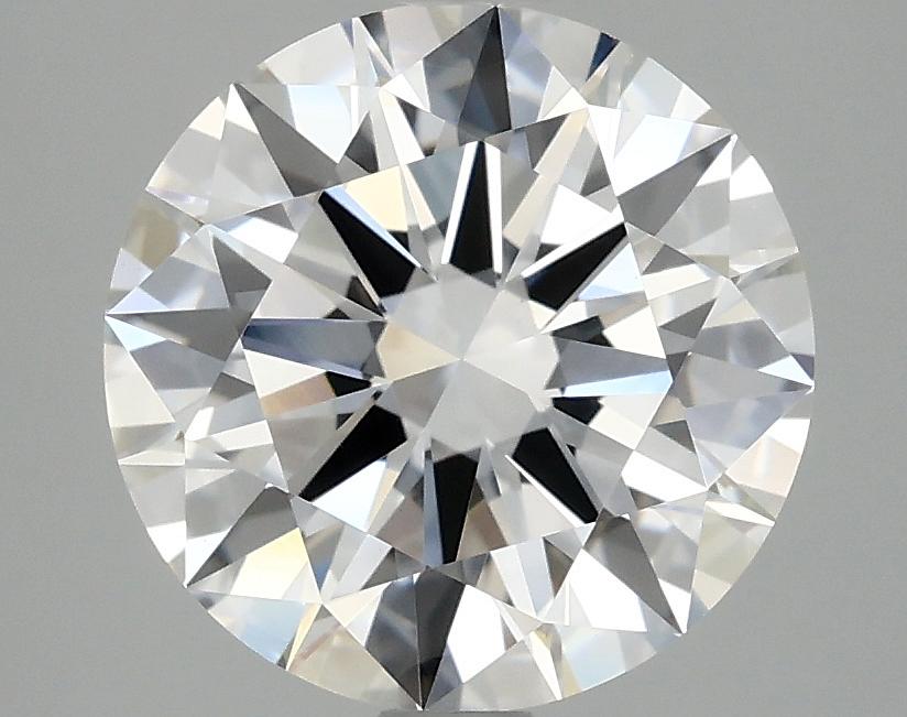 3.04 Carat Round Shaped Ideal Cut VVS2 IGI Certified Lab Grown Diamond