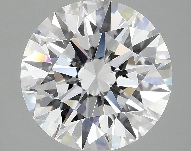 2.56 Carat Round Shaped Ideal Cut VVS2 IGI Certified Lab Grown Diamond