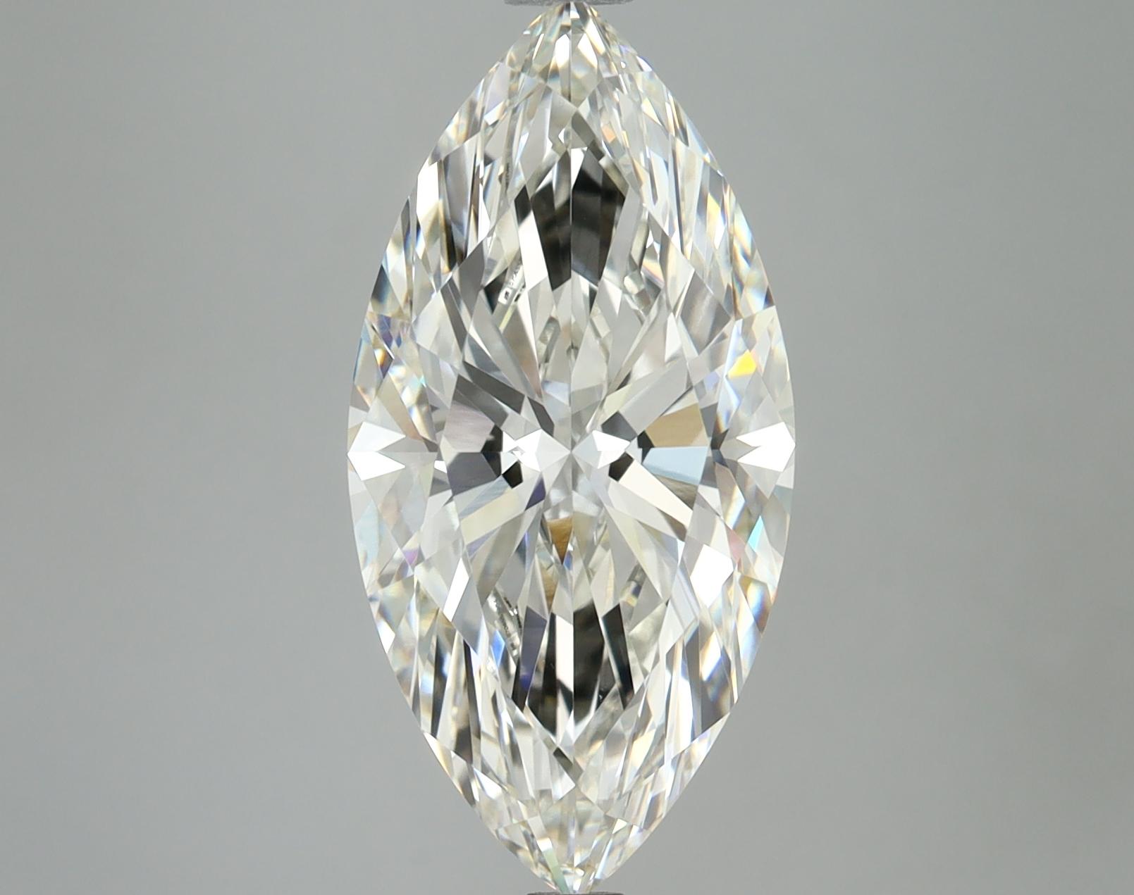 4.78 Carat Marquise Shaped Ideal Cut VVS2 IGI Certified Lab Grown Diamond