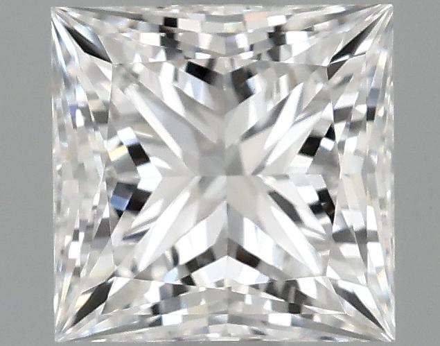 0.99 Carat Princess Shaped Ideal Cut VVS2 IGI Certified Lab Grown Diamond