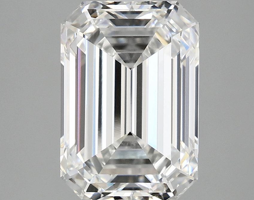 2.97 Carat Emerald Shaped Ideal Cut VVS2 IGI Certified Lab Grown Diamond