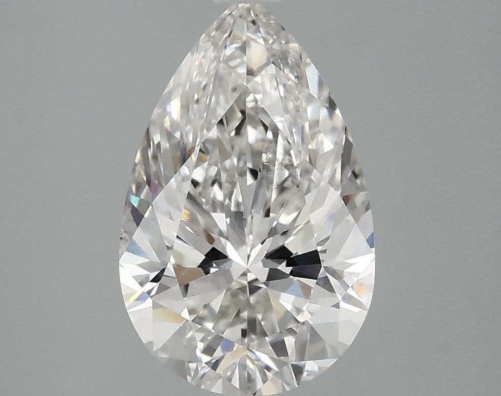 2.51 Carat Pear Shaped Ideal Cut VS2 IGI Certified Lab Grown Diamond