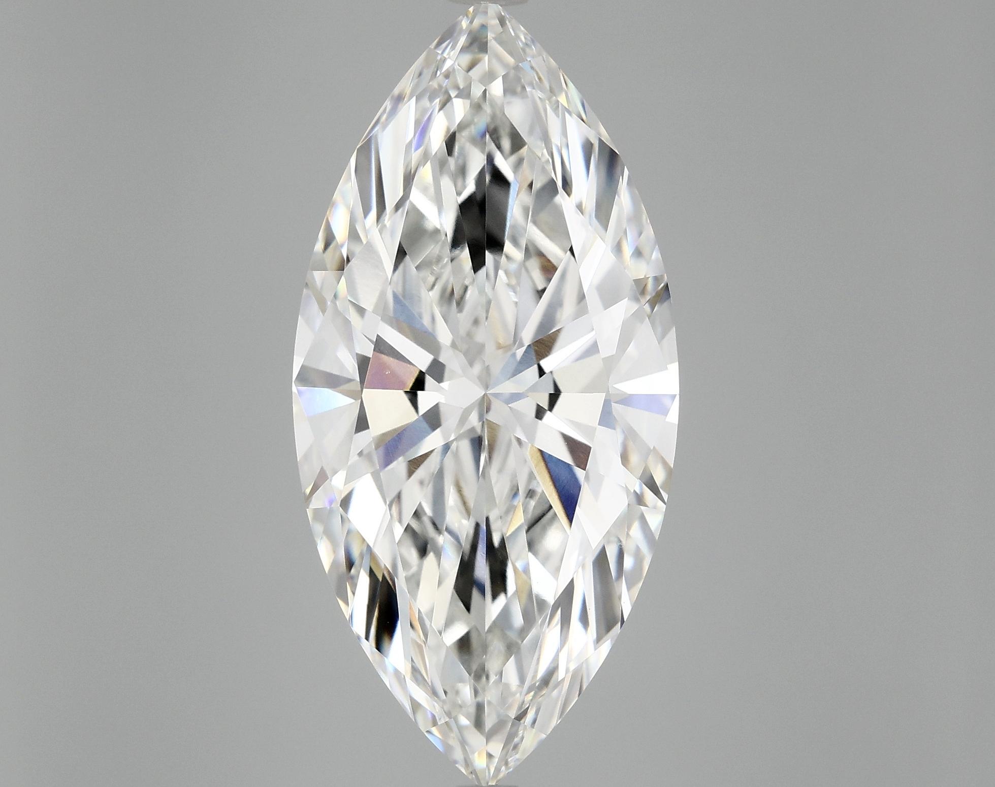 10.1 Carat Marquise Shaped Excellent Cut VVS2 IGI Certified Lab Grown Diamond