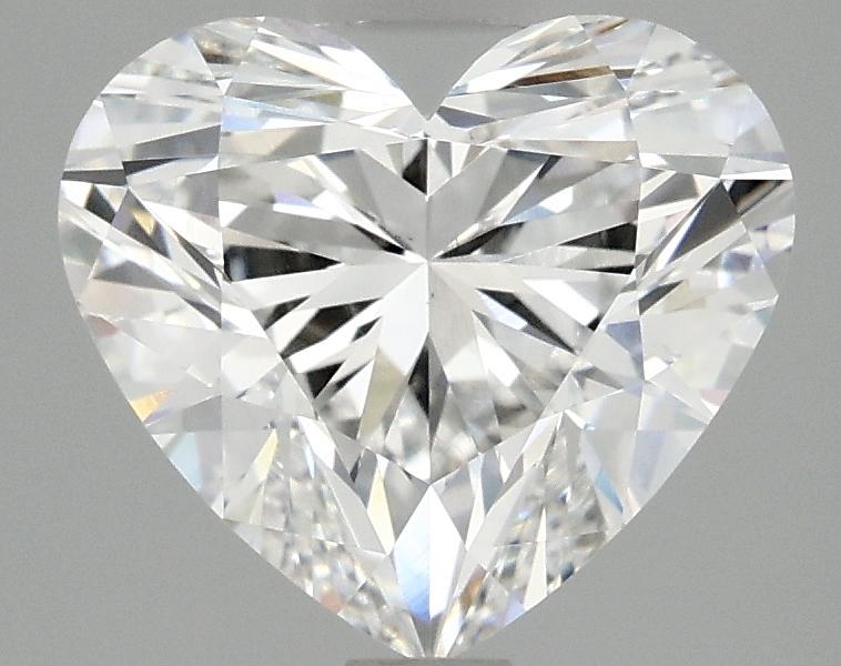 3.04 Carat Heart Shaped Ideal Cut VS1 IGI Certified Lab Grown Diamond