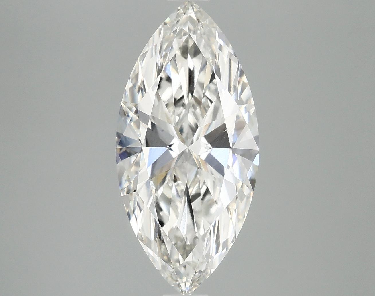 3.02 Carat Marquise Shaped Excellent Cut VS1 IGI Certified Lab Grown Diamond