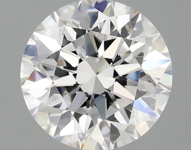 2.58 Carat Round Shaped Excellent Cut VVS2 IGI Certified Lab Grown Diamond
