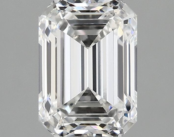 2.05 Carat Emerald Shaped Excellent Cut VVS2 IGI Certified Lab Grown Diamond