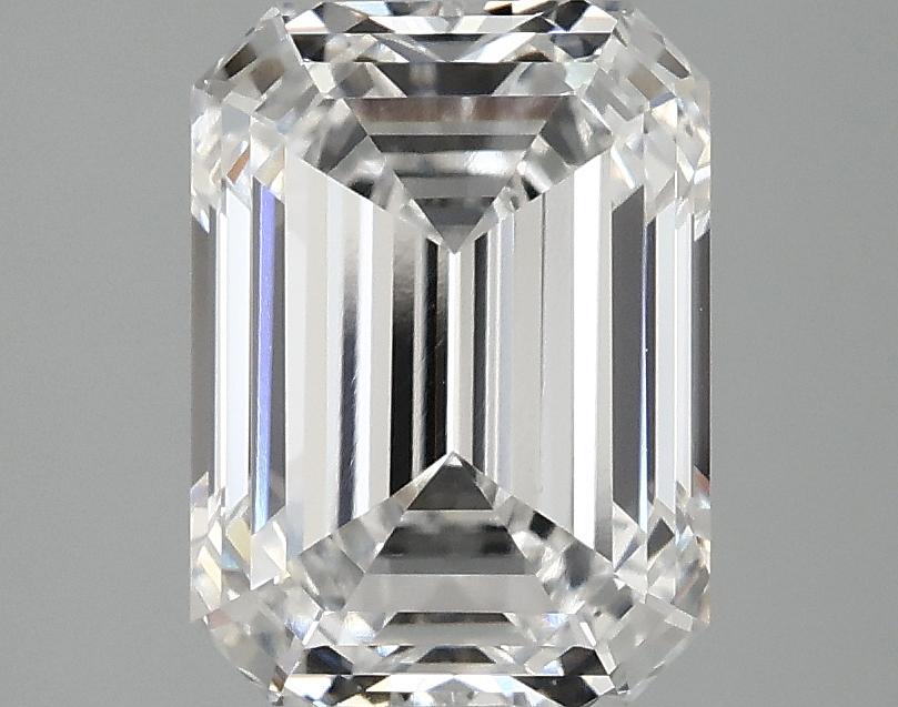 3.05 Carat Emerald Shaped Excellent Cut VVS2 IGI Certified Lab Grown Diamond