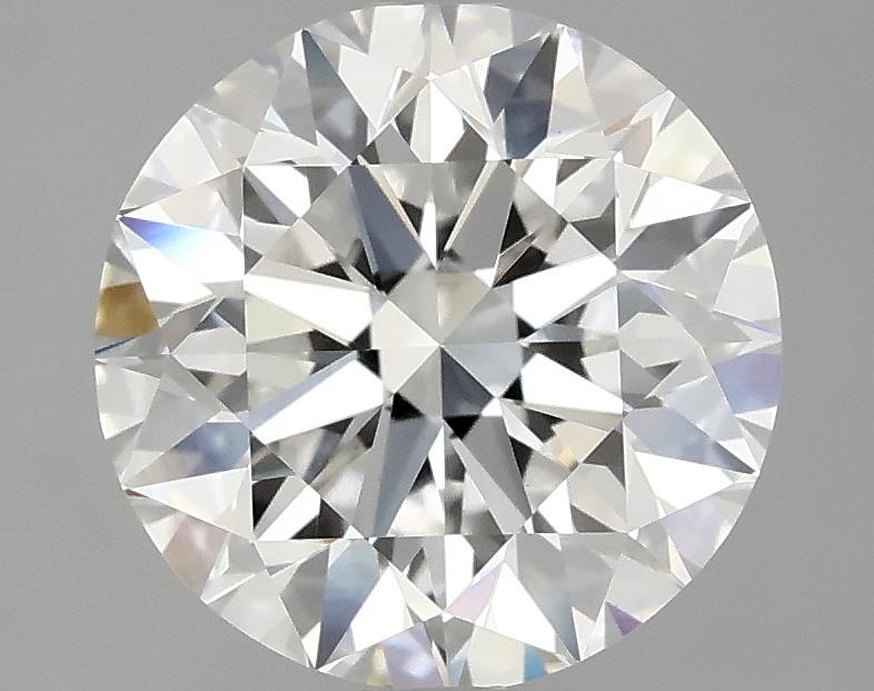 3.08 Carat Round Shaped Excellent Cut VVS2 IGI Certified Lab Grown Diamond