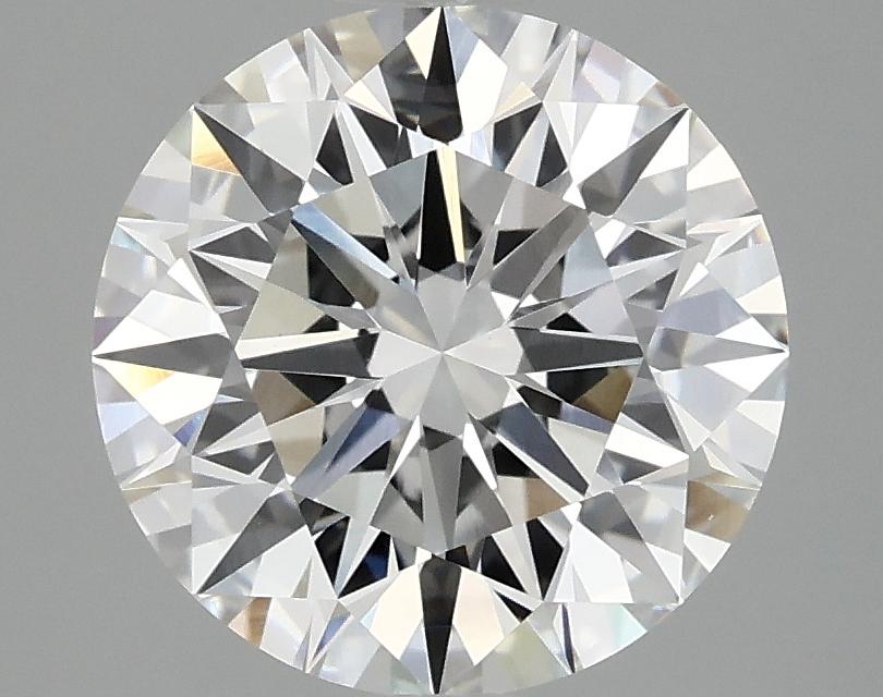 3.09 Carat Round Shaped Ideal Cut VVS2 IGI Certified Lab Grown Diamond