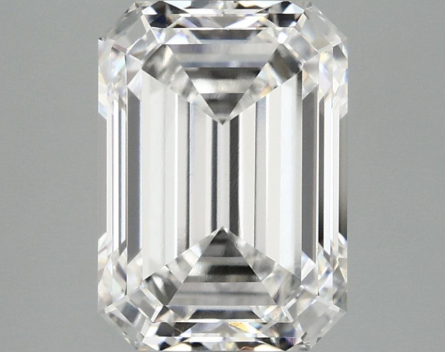 3.67 Carat Emerald Shaped Ideal Cut VVS2 IGI Certified Lab Grown Diamond
