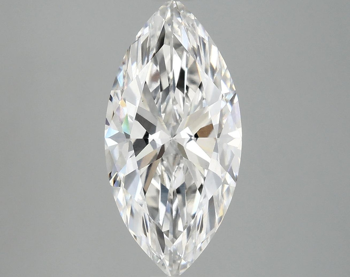 3.15 Carat Marquise Shaped Excellent Cut VS2 IGI Certified Lab Grown Diamond