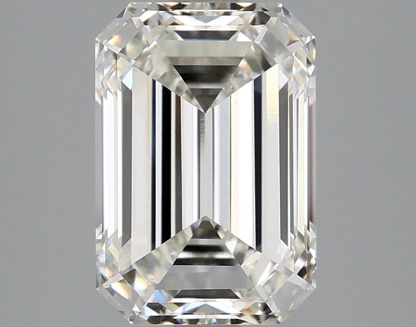 2.98 Carat Emerald Shaped Ideal Cut VVS2 IGI Certified Lab Grown Diamond
