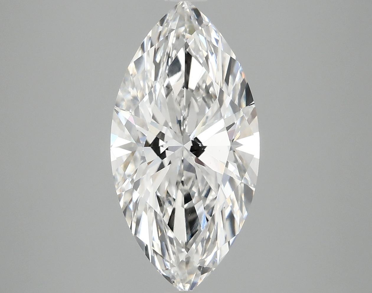 3.08 Carat Marquise Shaped Ideal Cut VS1 IGI Certified Lab Grown Diamond