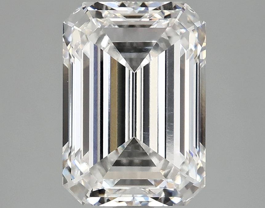 3.08 Carat Emerald Shaped Ideal Cut VS1 IGI Certified Lab Grown Diamond