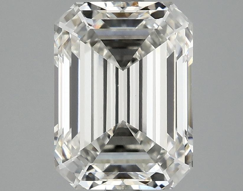 3.07 Carat Emerald Shaped Excellent Cut VVS2 IGI Certified Lab Grown Diamond