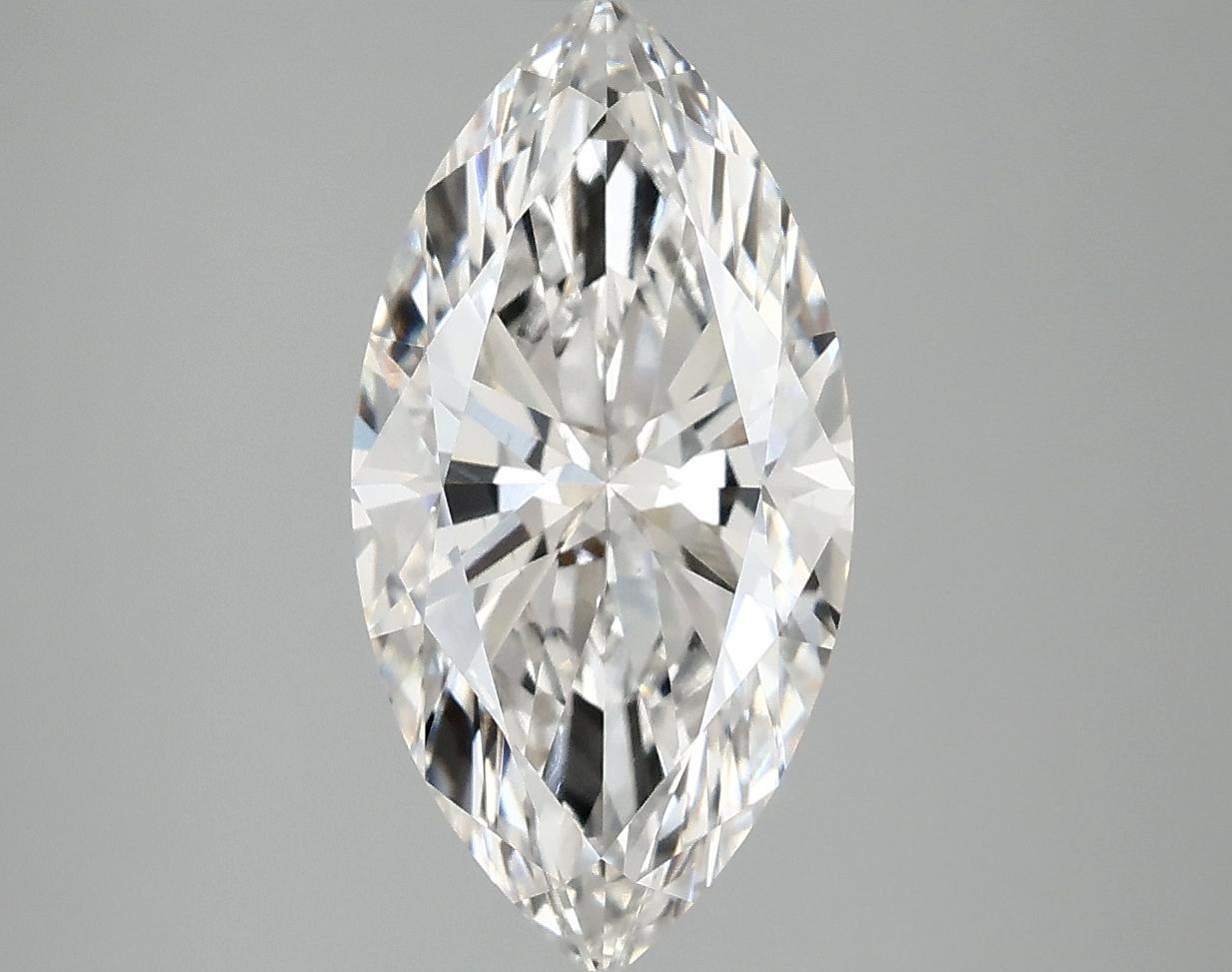 2.98 Carat Marquise Shaped Ideal Cut VS1 IGI Certified Lab Grown Diamond
