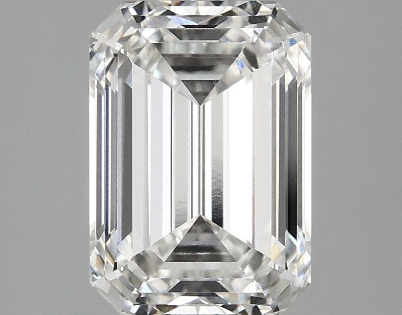 2.84 Carat Emerald Shaped Ideal Cut VVS2 IGI Certified Lab Grown Diamond