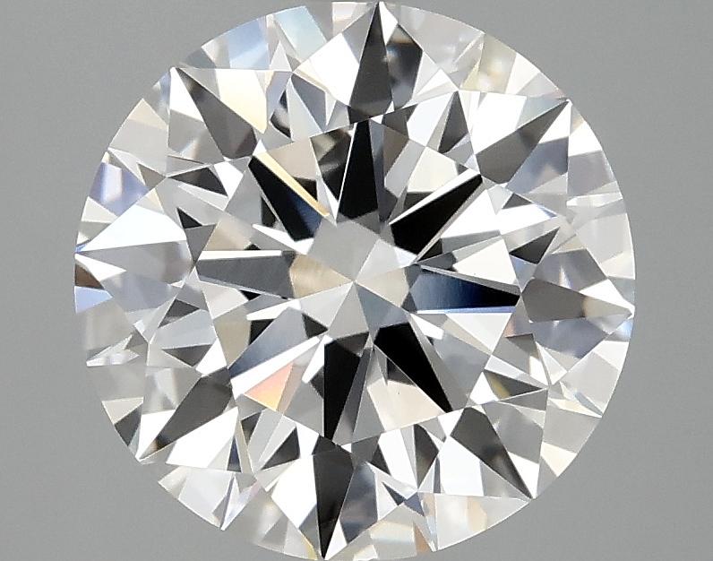 3.08 Carat Round Shaped Ideal Cut VVS2 IGI Certified Lab Grown Diamond